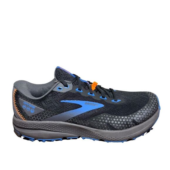 Brooks Other - Men’s brooks divide 3 athletic trail hiking shoes size 9 black/blue